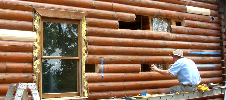 Log Home Repair Falls Church City, Virginia
